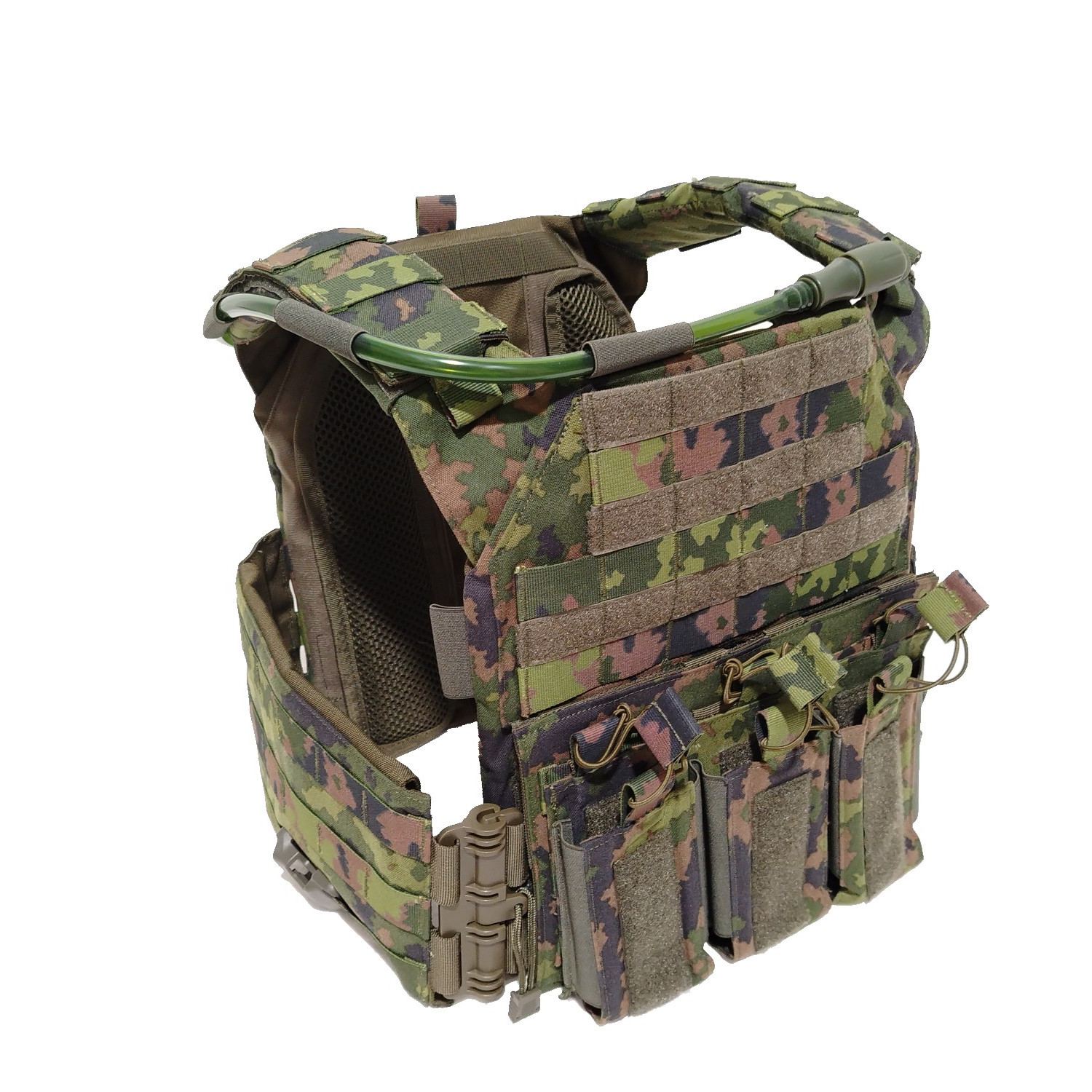 Combo: Plate Carrier, M24, luotisuojalevypari, IIIA ja kylkisuojalevypari, IIIA
